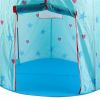 Princess Castle Play Tent, Kids Foldable Games Tent House Toy for Indoor & Outdoor Use-Blue