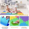 16Pcs Kids Puzzle Exercise Play Mat Interlocking Non-Toxic EVA Floor Mat Multi-Color Anti-Skid Playmat