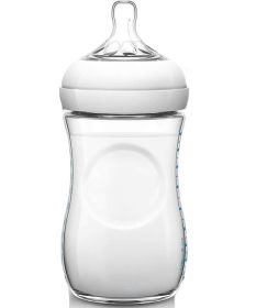 Baby And Infant Petal Nipple Feeding Bottle (Option: Transparent-330ml)