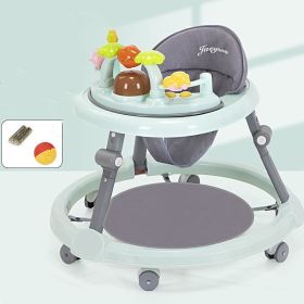 Baby Walker Multi-functional Anti-O-leg Anti-rollover For Boys And Girls (Option: Green-5Style)