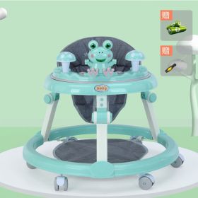 Baby Walker Anti-O-leg Baby Multifunctional Anti-rollover (Option: Green-5Style)