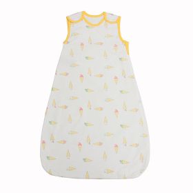 Baby Sleeveless Sleeping Bag Thin (Option: Ice cream-75to105cm)