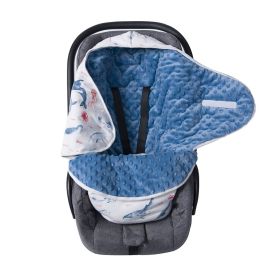 Thickened Baby Strap Swaddling Quilt (Option: Ocean World-M0 December)