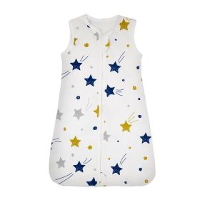 Baby Newborn Anti-startle Artifact Surrender Sleeping Bag (Option: Blue XINGX-65cm)