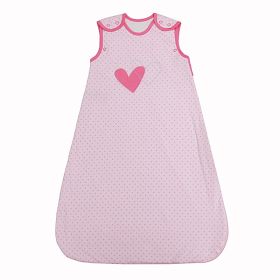 Baby Sleeveless Sleeping Bag Thin (Option: Heart-75to105cm)