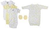 Unisex Baby 5 Pc Layette Sets