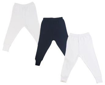 Long Pants - 3 pc (Color: White/Pink, size: medium)