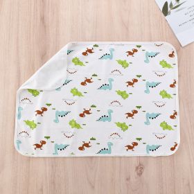 Washable And Breathable Child Protection Pad (Option: Dinosaur-50x70cm)