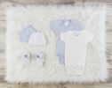 5 Pc Layette Baby Clothes Set