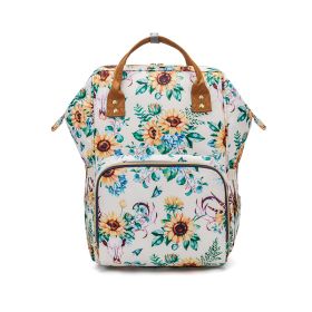 Fashionable Large-Capacity Lightweight Multifunctional Mother And Baby Bag (Option: C)