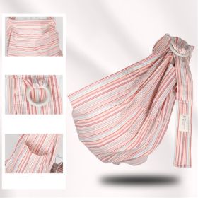 Baby Sling Newborn Horizontal Holding Type (Color: Pink)