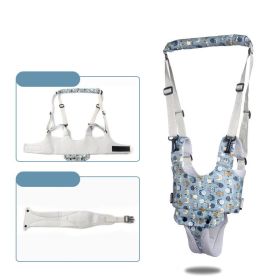 Anti-falling Waist Protection Type Artifact Dual-purpose Child Traction Rope (Option: Light Blue)