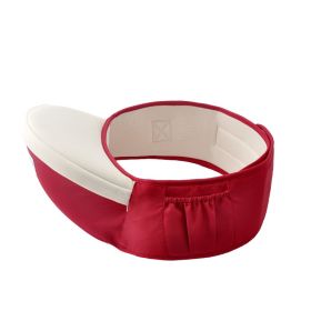 Baby Waist Stool Baby Sling (Color: Red)