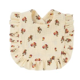 Baby Cotton Printed Gauze Bib (Option: 12style)