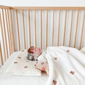 Coral Fleece Baby Baby's Blanket (Option: Squirrel Head Cover Blanket-90x125CM)