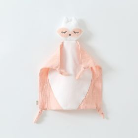 Pure Cotton Baby Soothing Towel (Option: Light Pink)