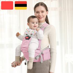 Multifunctional Stool Waist Support, Waist Protection And Baby Holding Artifact (Option: Spring cloud powder)