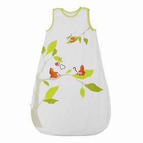 Baby Sleeveless Sleeping Bag Thin (Option: Leaf insect-75to105cm)